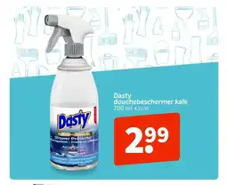 Wibra Dasty douchebeschermer kalk aanbieding