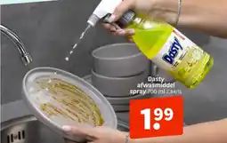 Wibra Dasty afwasmiddel spray aanbieding
