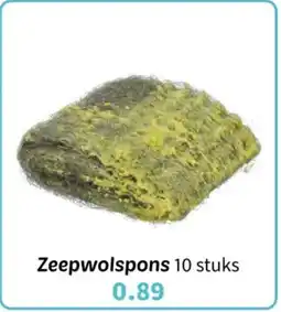 Wibra Zeepwolspons aanbieding