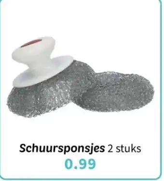 Wibra Schuursponsjes aanbieding
