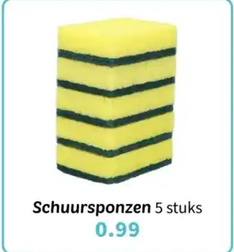 Wibra Schuursponzen aanbieding