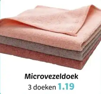 Wibra Microvezeldoek aanbieding