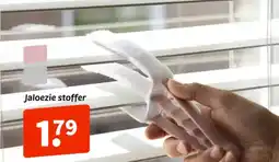 Wibra Jaloezie stoffer aanbieding
