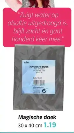 Wibra Magische doek aanbieding