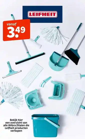 Wibra LEIFHEIT aanbieding