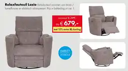 Woonsquare Relaxfauteuil Lazio aanbieding