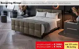 Woonsquare Boxspring Mirage aanbieding