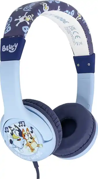 Bol.com Bluey - kinder koptelefoon - volumebegrenzing - verstelbaar - comfortabel aanbieding