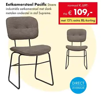 Woonsquare Eetkamerstoel Pacific aanbieding