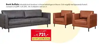 Woonsquare Bank Buffalo aanbieding