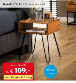 Woonsquare Bijzettafel Hilton aanbieding