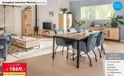 Woonsquare Compleet interieur Monza nature oak aanbieding