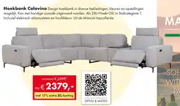 Woonsquare Hoekbank Calavino aanbieding