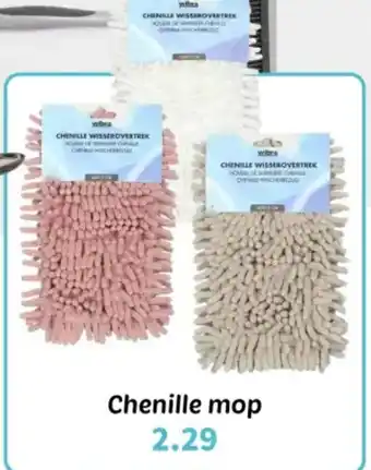 Wibra Chenille mop aanbieding
