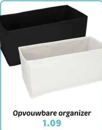 Wibra Opvouwbare organizer aanbieding