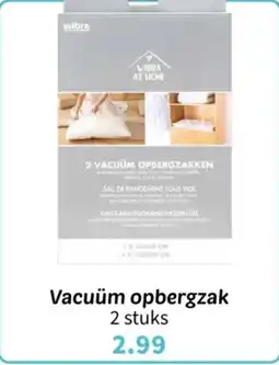 Wibra Vacuüm opbergzak aanbieding