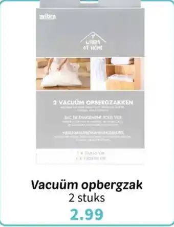 Wibra Vacuüm opbergzak aanbieding
