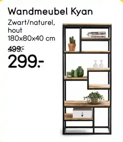Leen Bakker Wandmeubel Kyan aanbieding