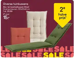 Leen Bakker Diverse tuinkussens aanbieding