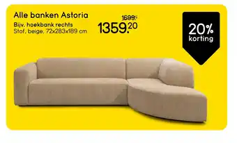 Leen Bakker Alle banken Astoria aanbieding