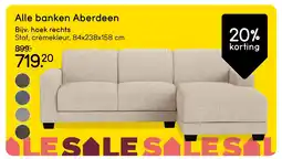 Leen Bakker Alle banken Aberdeen aanbieding