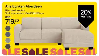 Leen Bakker Alle banken Aberdeen aanbieding