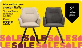 Leen Bakker Alle eetkamer- stoelen Raffy aanbieding