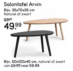 Leen Bakker Salontafel Arvin aanbieding