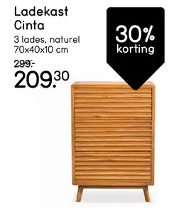 Leen Bakker Ladekast Cinta aanbieding