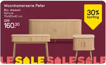 Leen Bakker Woonkamerserie Peter aanbieding