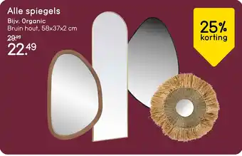 Leen Bakker Alle spiegels aanbieding