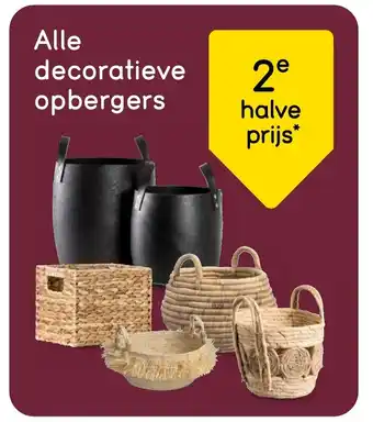 Leen Bakker Alle decoratieve opbergers aanbieding