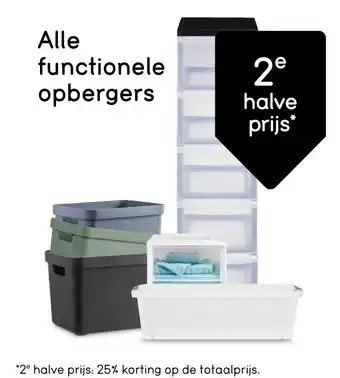 Leen Bakker Alle functionele opbergers aanbieding