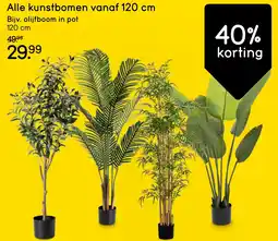 Leen Bakker Alle kunstbomen aanbieding