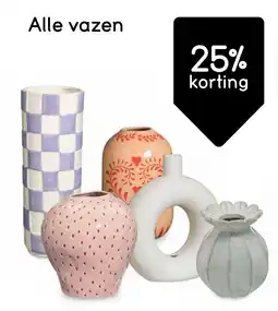 Leen Bakker Alle vazen aanbieding