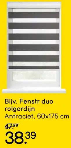 Leen Bakker Fenstr duo Rolgordijn aanbieding