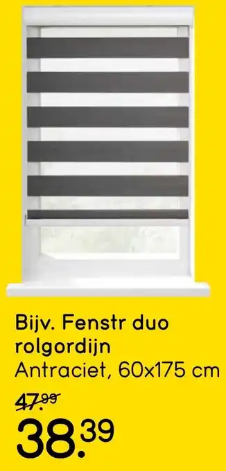 Leen Bakker Fenstr duo Rolgordijn aanbieding