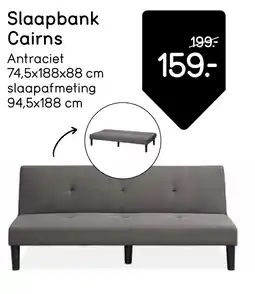 Leen Bakker Slaapbank Cairns aanbieding
