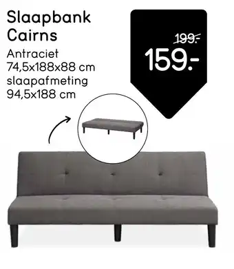 Leen Bakker Slaapbank Cairns aanbieding