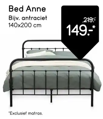 Leen Bakker Bed Anne aanbieding