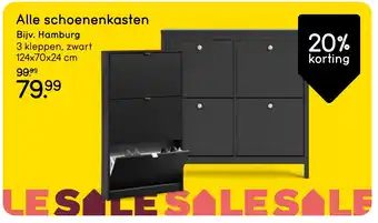 Leen Bakker Alle schoenenkasten aanbieding