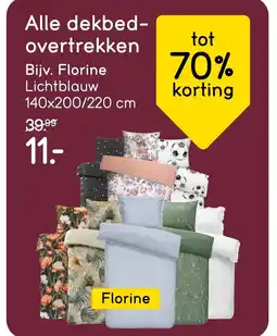 Leen Bakker Alle dekbed overtrekken aanbieding