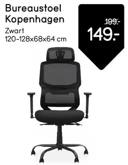 Leen Bakker Bureaustoel Kopenhagen aanbieding