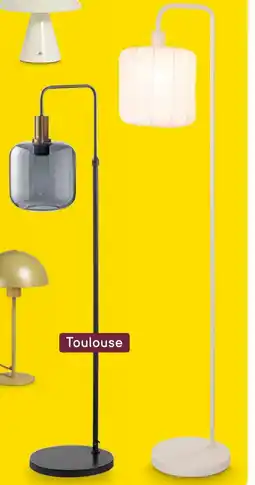 Leen Bakker Vloerlamp toulouse smoked glas aanbieding