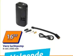 Action Varo luchtpomp aanbieding