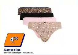 Action Dames slips aanbieding