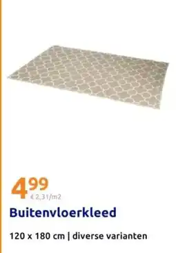 Action Buitenvloerkleed aanbieding