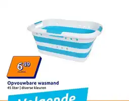 Action Opvouwbare wasmand aanbieding