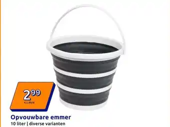 Action Opvouwbare emmer aanbieding