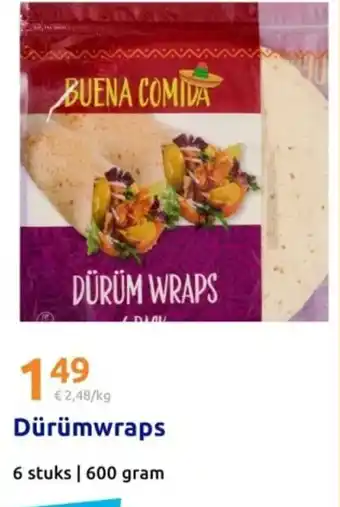 Action Dürümwraps aanbieding